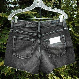 AG Adriano Goldschmied High Rise Wedgie Cutoff Shorts Sz-29 NWT